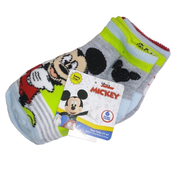 Boys Bundle NWT Fruit of the Loom Tanks/Disney Junior Socks/Elephant Toy - Picture 2 of 10